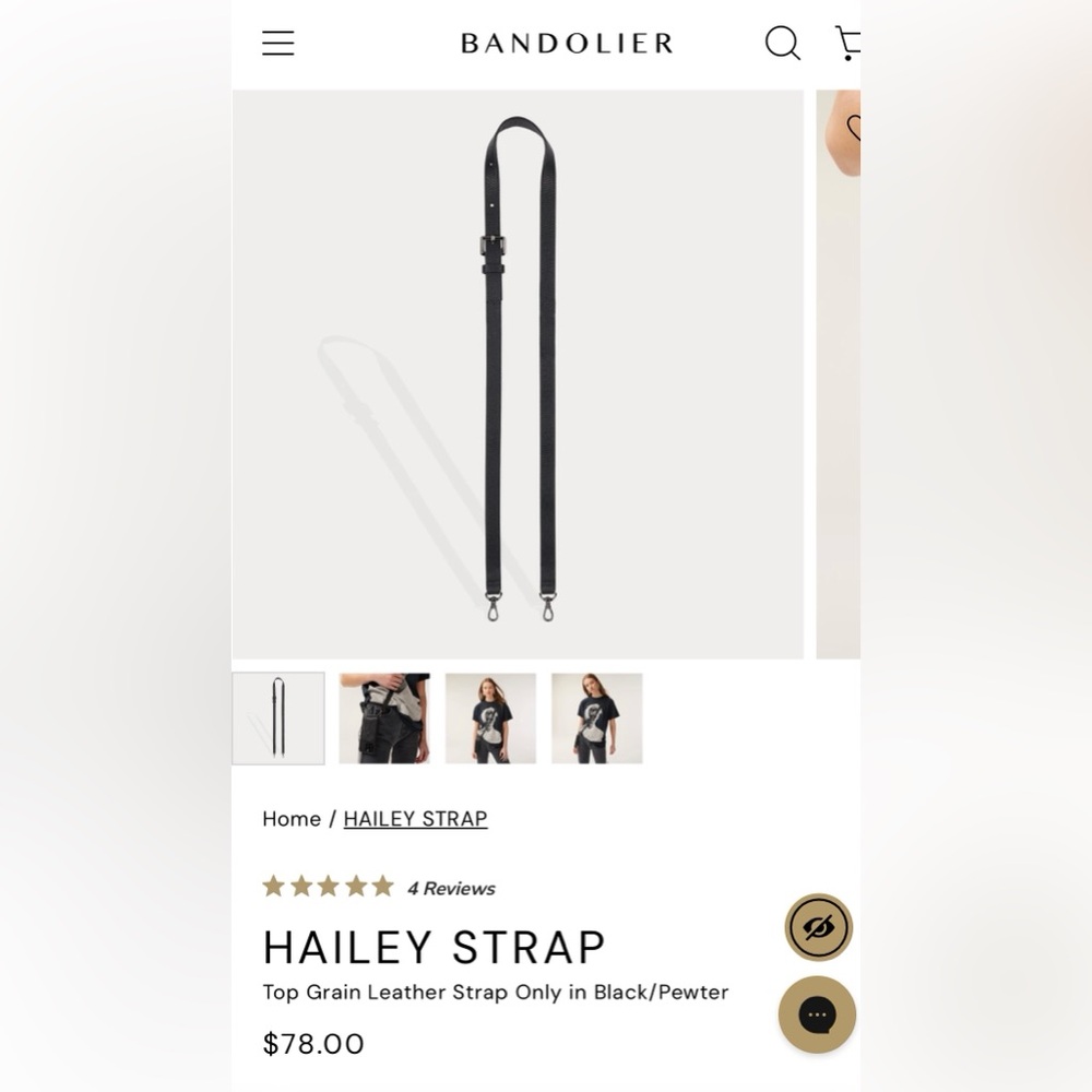 Bandolier Hailey Strap